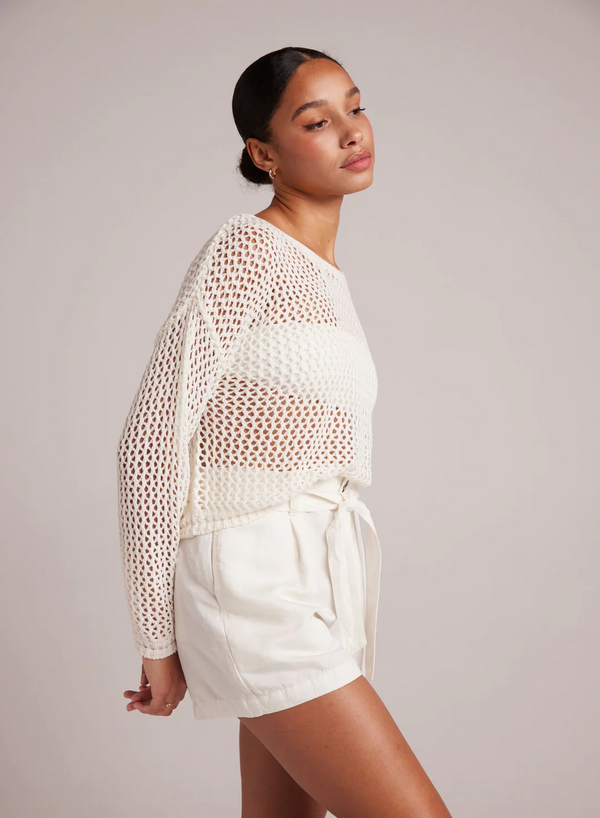 Bella Dahl Relaxed Dropped Shoulder Sweater