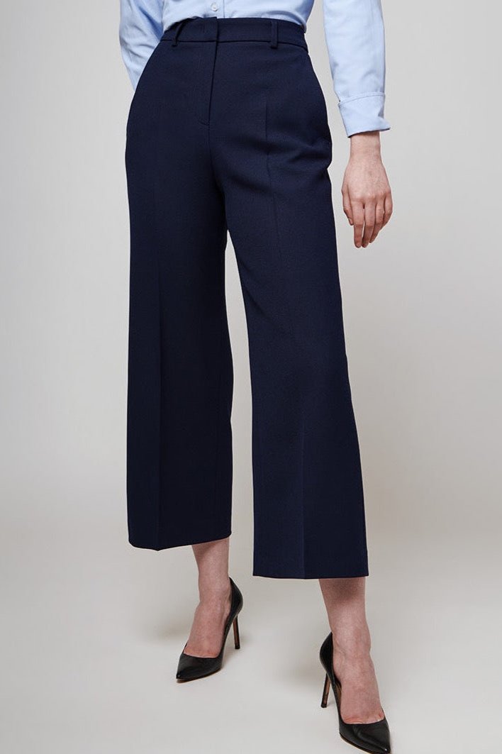 Seductive Domenica Pant in Navy Blue - Size 34 Available