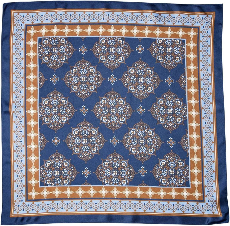 Palm Palm Chelsea Square Silk Scarf