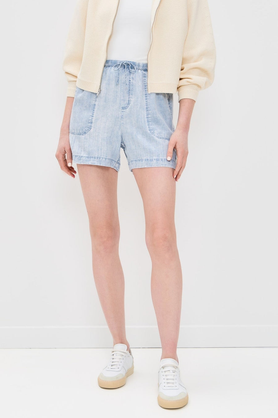 Splendid Angie Indigo Short