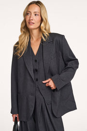 Suncoo Darko Pinstripe Blazer