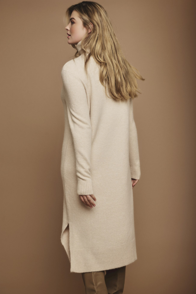 Rino & Pelle Turtle Neck Long Dress - Size M Available