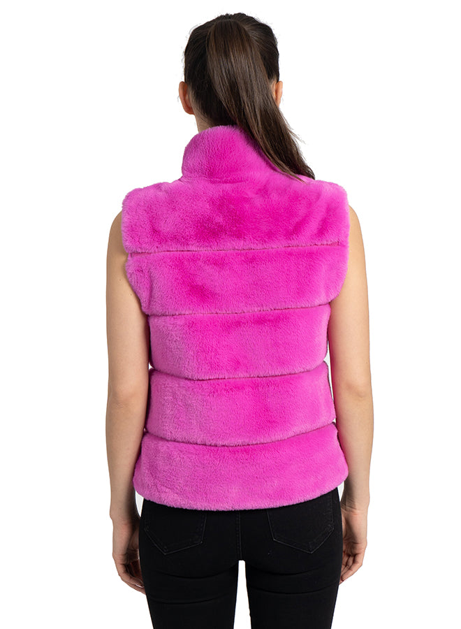 Love Token Vince Faux Fur Vest