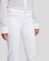 7 For All Mankind Dojo Tailorless Jean in Luxe White