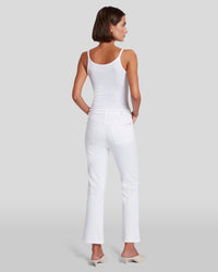 7 For All Mankind The HW Slim Kick in Luxe White