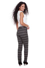 Scottie Plaid Pant by I Love Tyler Madison – Stretch Ponte, Canadian-Made, Capsule-Worthy