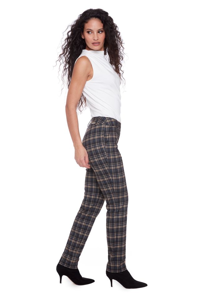 Scottie Plaid Pant by I Love Tyler Madison – Stretch Ponte, Canadian-Made, Capsule-Worthy