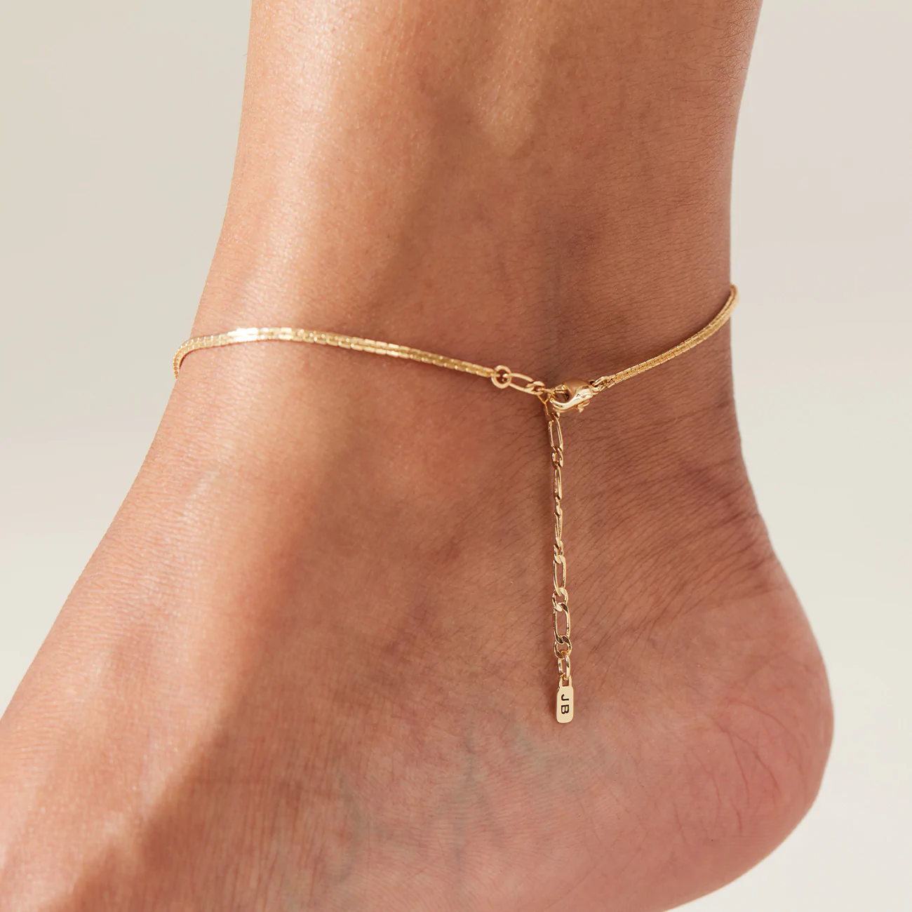 Jenny Bird James Anklet in Gold