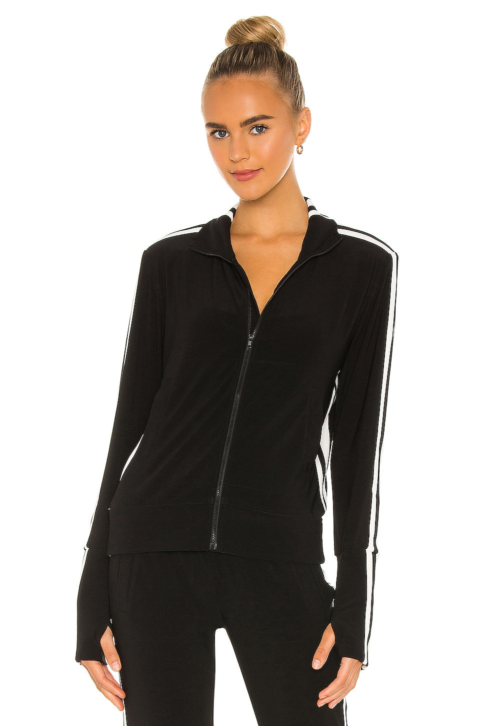 Norma Kamali Side Stripe Jacket