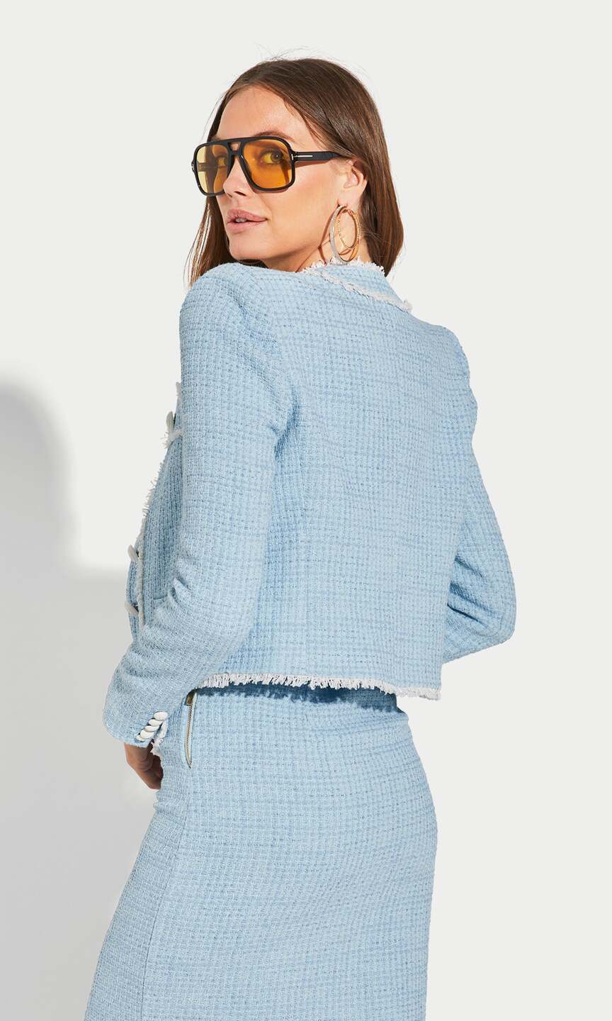 Generation Love Killian Tweed Jacket - Size L Available