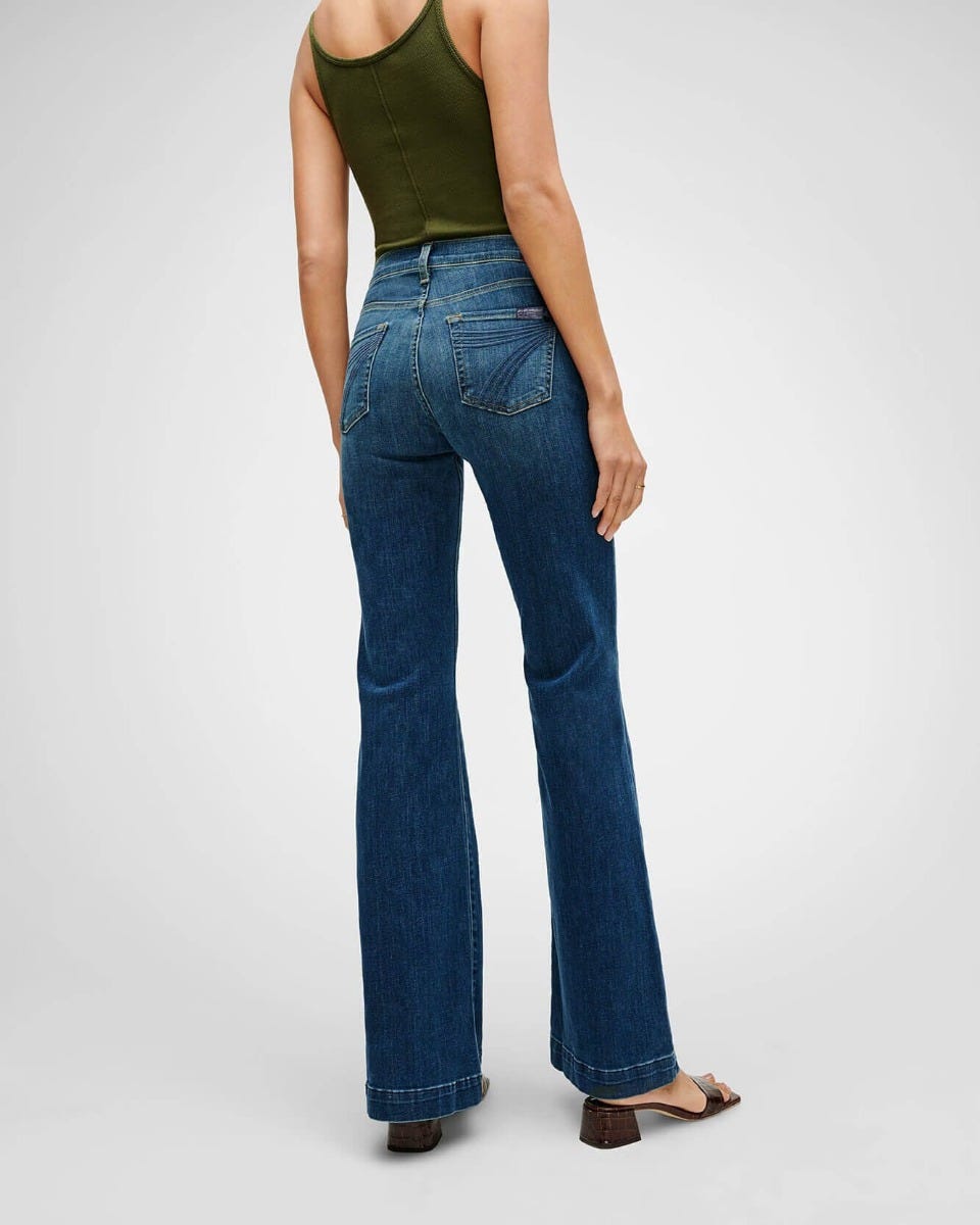 7 for all mankind wide sales leg jeans